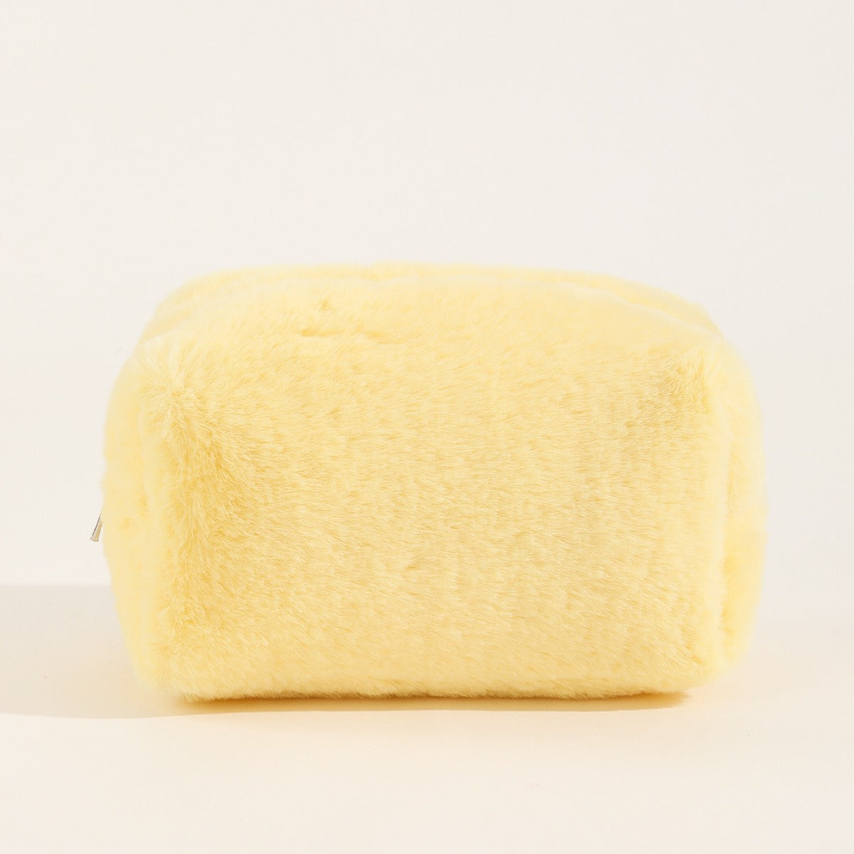 Wholesale Plush Soft and Waxy Solid Color Storage Toiletry Bag